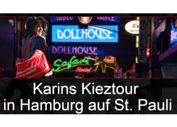 Flyer Karins Kieztour in Hamburg auf St. Pauli