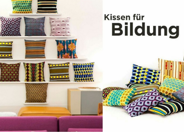 Flyer Kissen für Bildung