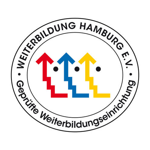 Logo Geprüfte Weiterbildungseinrichtung_Weiterbildung Hamburg e.V.